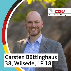 Schriftführer / Accountmanager Carsten Büttinghaus